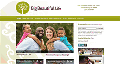 Desktop Screenshot of bigbeautifulchiropractic.com